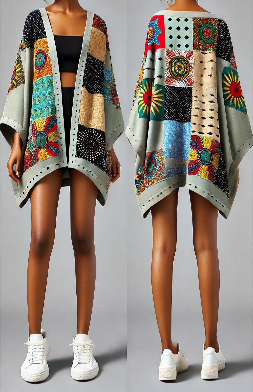 Parch Ankara Kimono