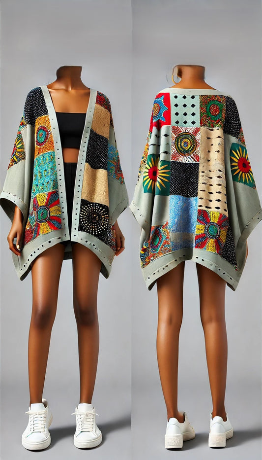 Parch Ankara Kimono